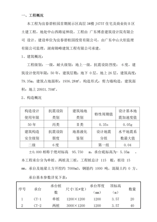 承台基础梁综合施工专题方案.docx