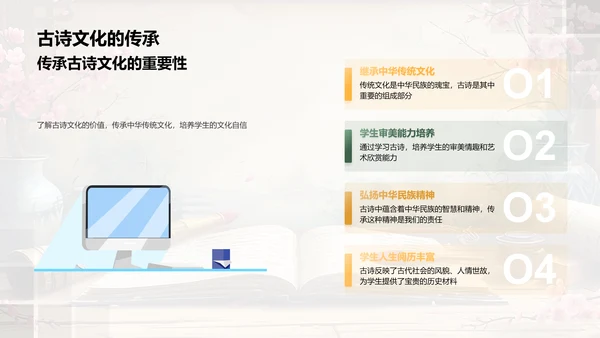 古诗学习与创作PPT模板