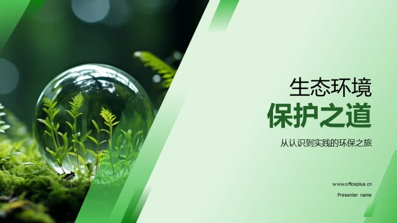 生态环境保护之道