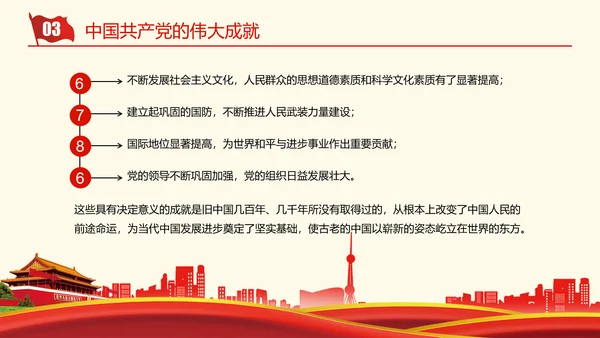 党史党课成立100周年百年党政PPT