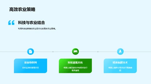 科技助力农业升级