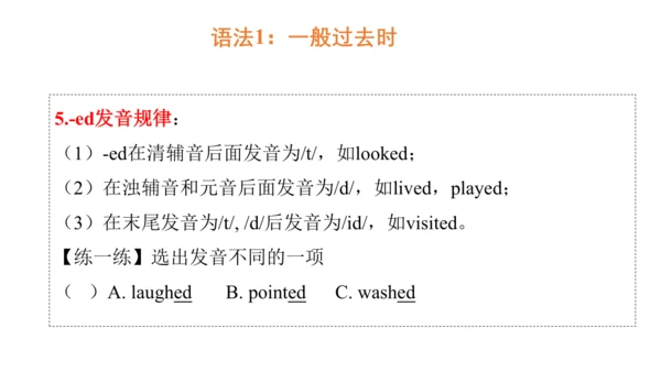 Unit 1 The king's new clothes  复习课件(共32张PPT)-2024-