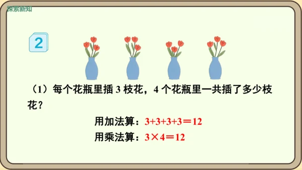 新人教版数学四年级下册1.3    乘除法的意义和各部分之间的关系课件