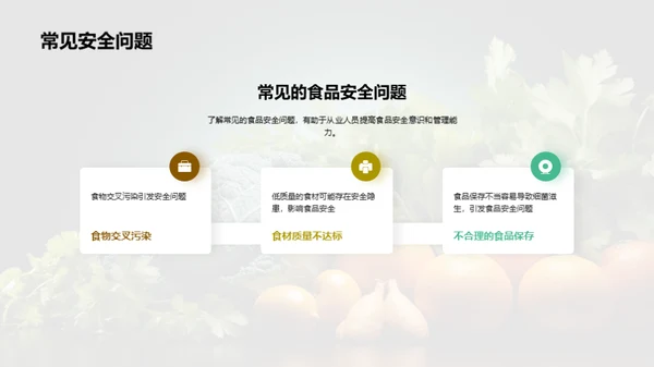 食品安全：我们的使命