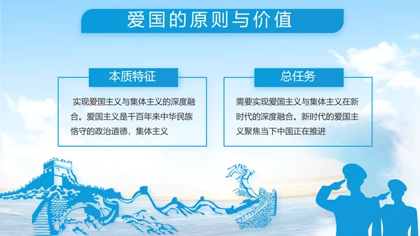 中国海警工作汇报动态PPT