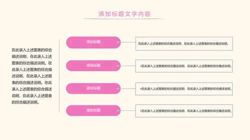 粉红唯美关爱女性健康女性乳腺PPT模板