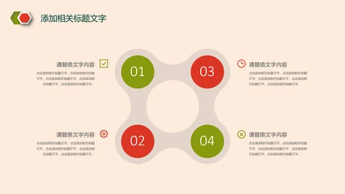 简约清新述职报告动态PPT模板