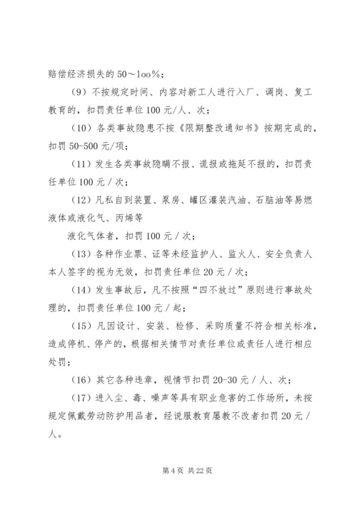 安全生产奖惩制度和责任追究制度.docx