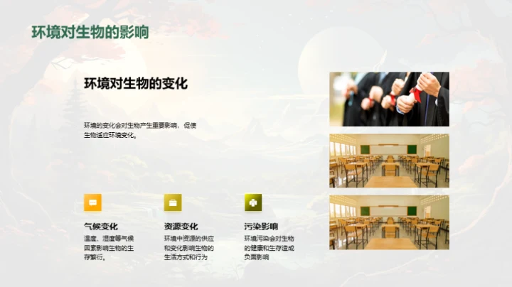 生物环境的相互影响