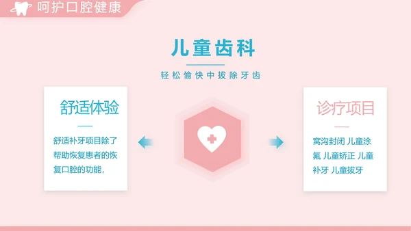 简约大气牙科口腔动态PPT
