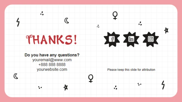 女孩力量卡通人物通用PPT模板