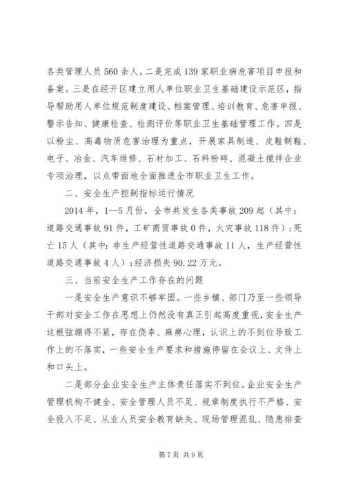 人民政府安全生产委员会办公室工作总结.docx