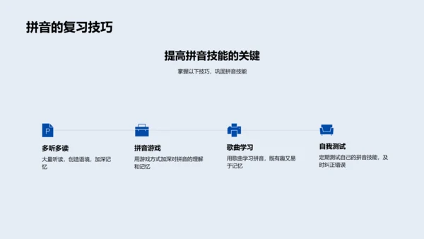 小学拼音教学法PPT模板