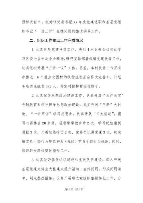 乡镇组织人才工作情况汇报.docx