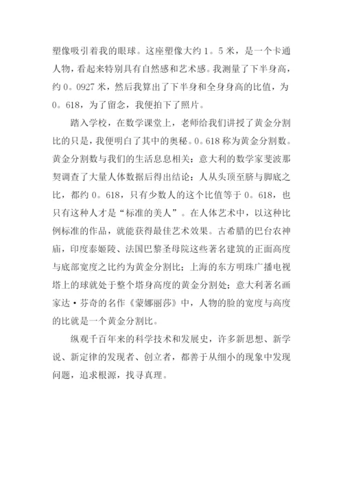 平凡中的发现作文800字-4.docx