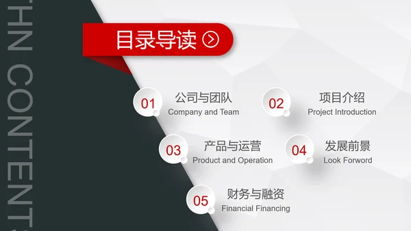 微立体2019商业计划书项目融资PPT模板