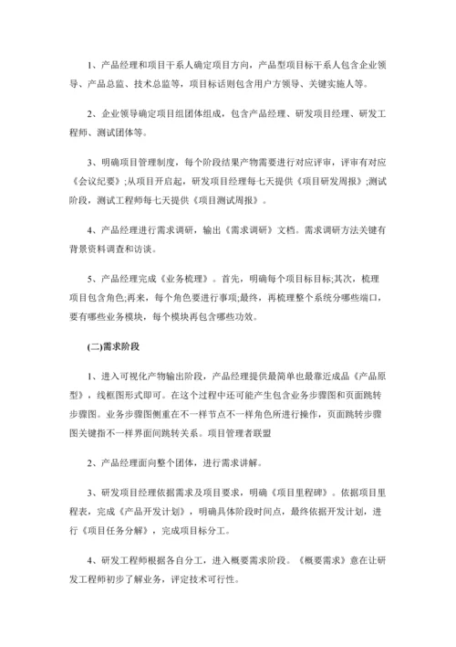 一个完整的软件开发作业流程新版培训教材.docx