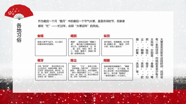 中国传统二十四节气大寒PPT教学课件