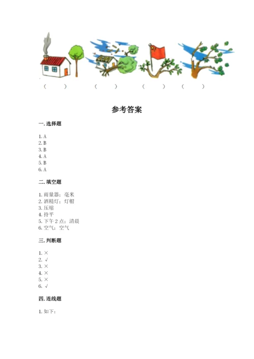 教科版三年级上册科学期末测试卷（真题汇编）.docx