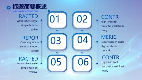 蓝色签约仪式启动大会战略合作策划PPT模板