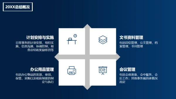 不负过去不惧未来红蓝PK对抗通用PPT模板