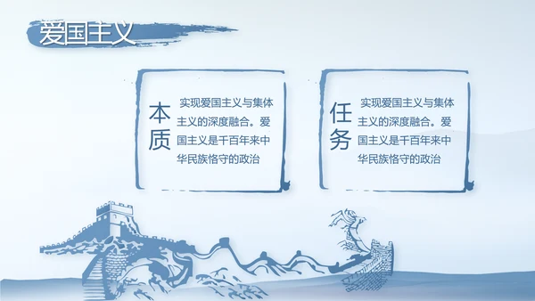 蓝色大气公安警察派出所工作总结动态PPT模板
