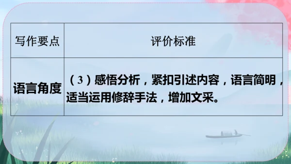 统编版语文八年级下册第三单元《写作：学写读后感》课件