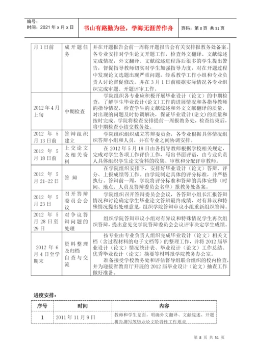 XXXX届管理学院毕业论文资料汇编.docx