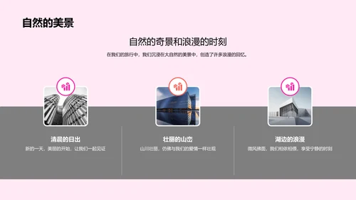 爱情历程分享PPT模板