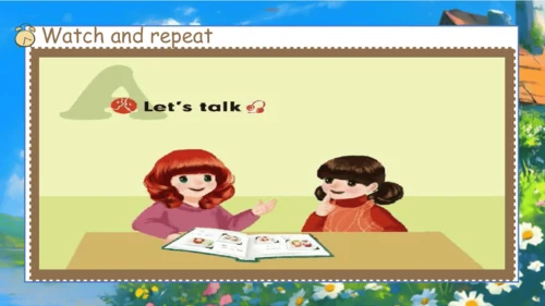 Unit 6 Meet my family Part A Let's talk课件（共38张PPT，
