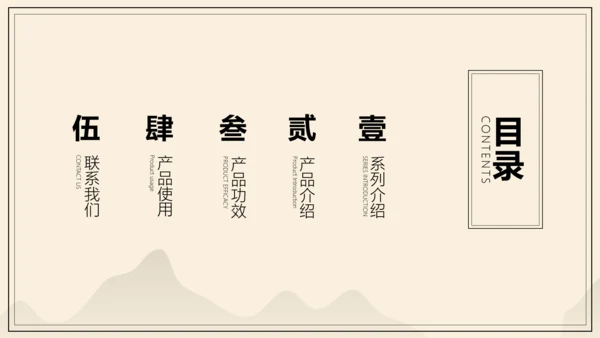 中国风中医药医疗保健产品介绍