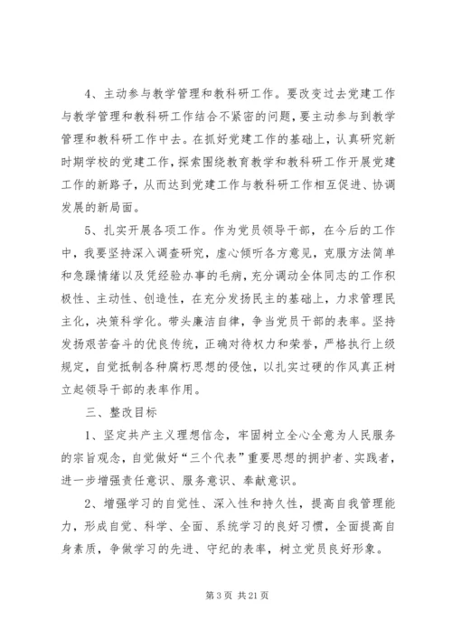 教研处党支部书记整改措施[本站推荐].docx