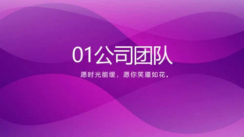 紫色大气美容院商业计划书PPT