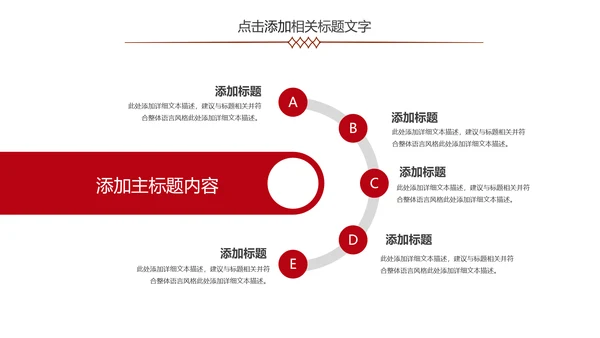 高档红酒葡萄酒产品介绍ppt模板