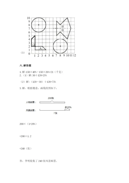2022人教版六年级上册数学期末测试卷【夺冠】.docx