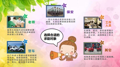 教育孩子防拐骗安全教育通用PPT课件
