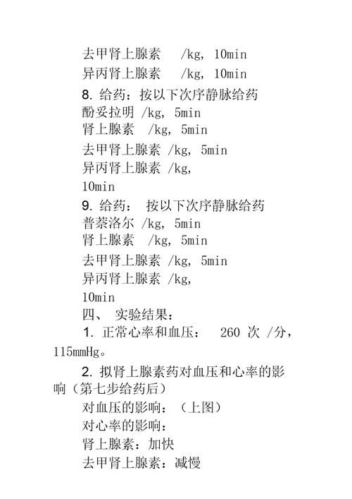 家兔血压实验报告家兔血压实验报告结论