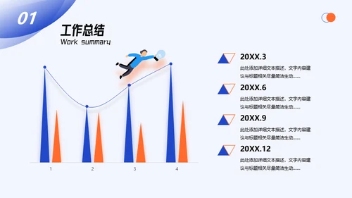 职场办公系列商务风工作汇报通用PPT模板