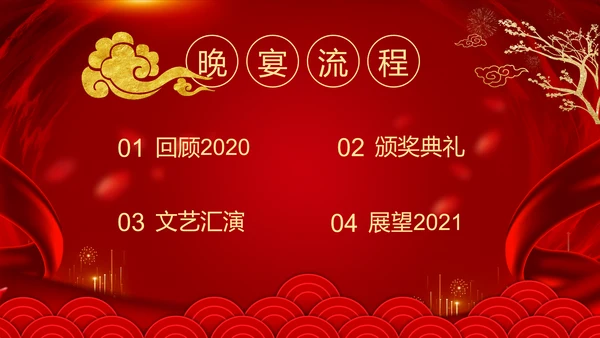 新征程再出发迎新春公司年会PPT模板