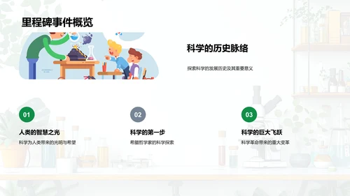 科学探索教学课PPT模板