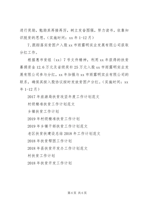 扶贫开发工作计划范文.docx