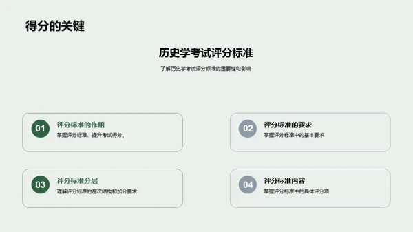 历史学考试攻略