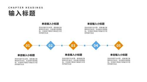 小清新公司年度项目数据进度报告PPT模板