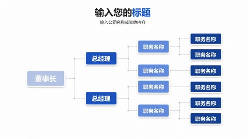 大气商务风总分关系PPT模板