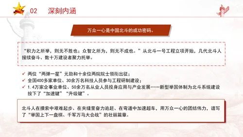 精神谱系党课新时代北斗精神：时空筑梦历程上的精神丰碑专题党课PPT课件