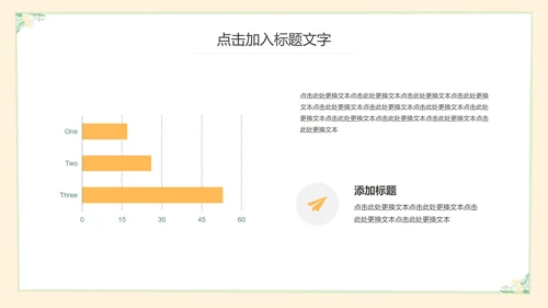 黄色小清新教育教学PPT模板