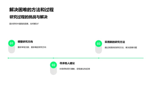 文学研究探索PPT模板