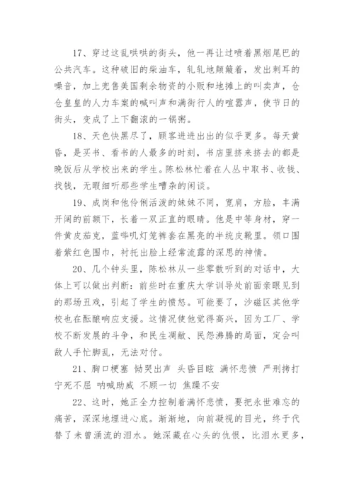 红岩经典好词好句摘抄.docx