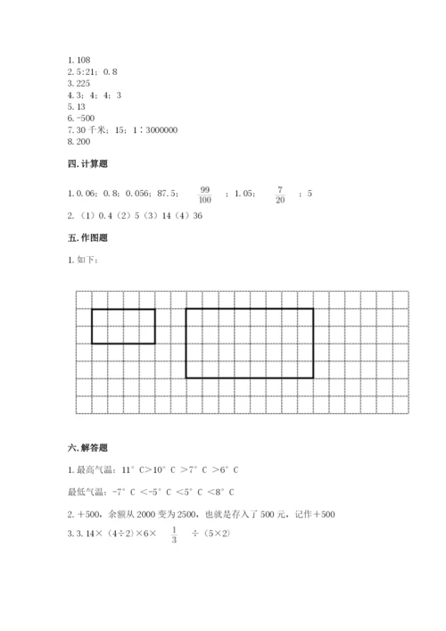 小升初六年级期末试卷必考题.docx