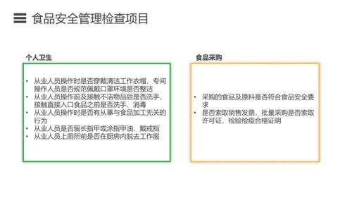 如何预防食品安全事故绿色蔬菜PPT模板